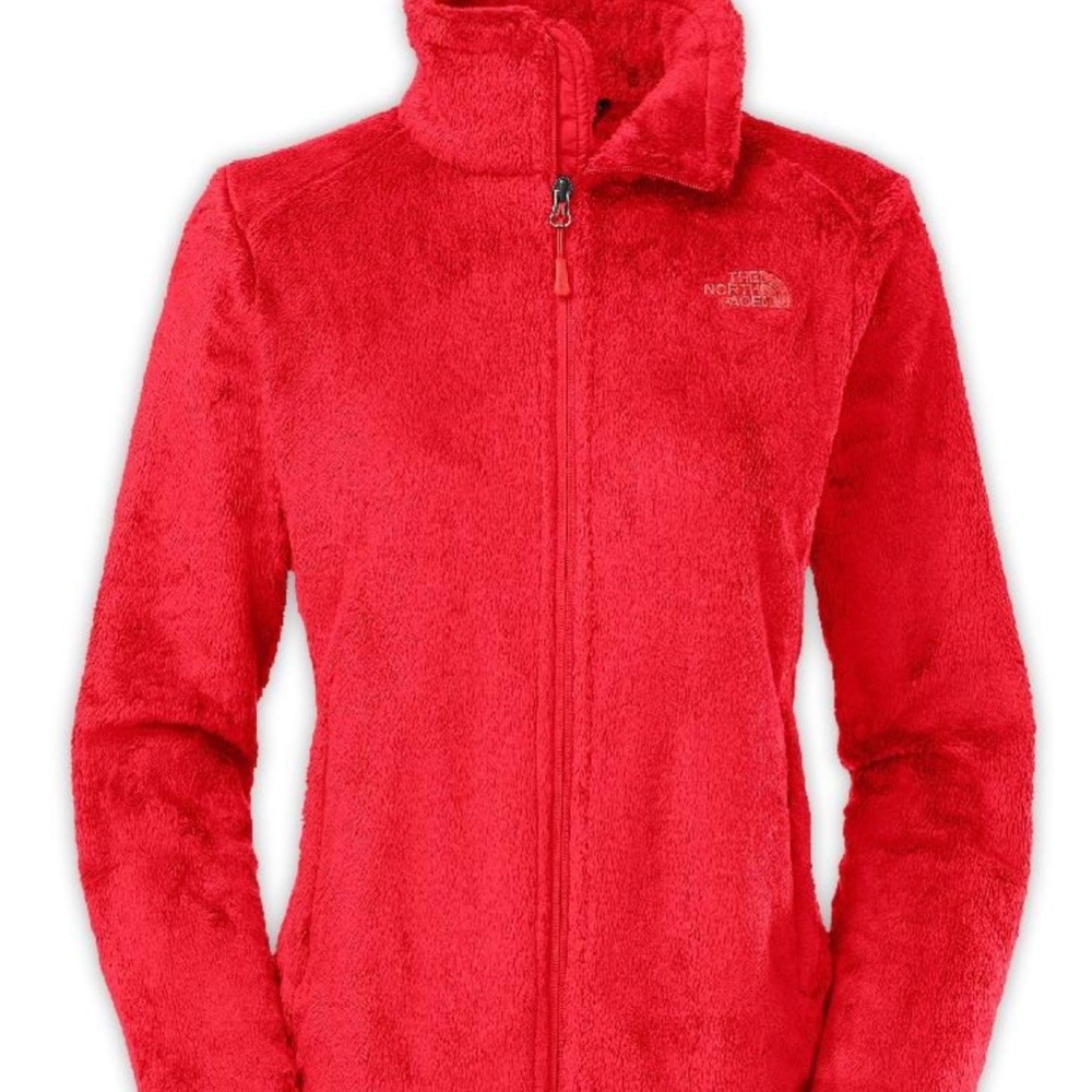The North Face Women's Vibrant Red Teddy Jacket